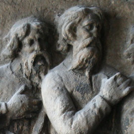 Bas relief du martyre de saint Denis